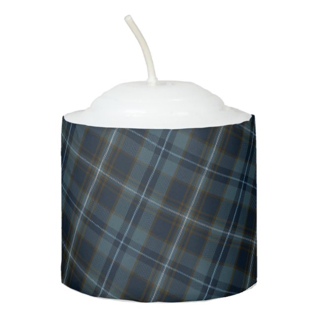 Clan Sverker Tartan Candles (Front)
