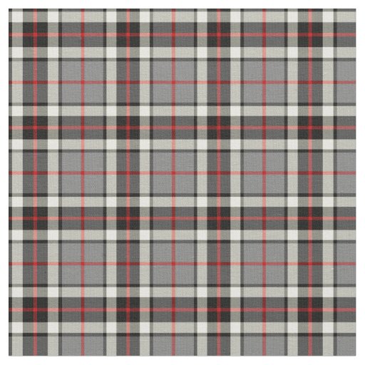 Clan Thompson Grey Dress Tartan Fabric