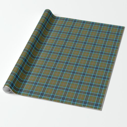 Clan Thompson Scottish Tartan Plaid Wrapping Paper