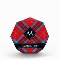 Clan Thompson Tartan Acrylic Award