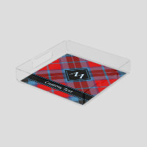 Clan Thompson Tartan Acrylic Tray