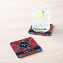 Clan Thompson Tartan Beverage Coaster