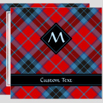 Clan Thompson Tartan Invitation