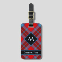 Clan Thompson Tartan Luggage Tag