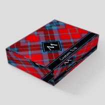 Clan Thompson Tartan Paperweight
