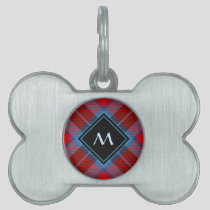 Clan Thompson Tartan Pet ID Tag