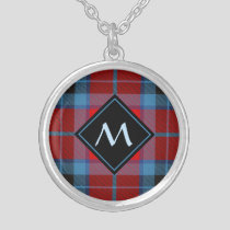 Clan Thompson Tartan Silver Plated Necklace