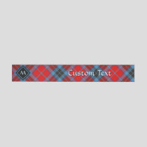 Clan Thompson Tartan Wrap Around Address Label