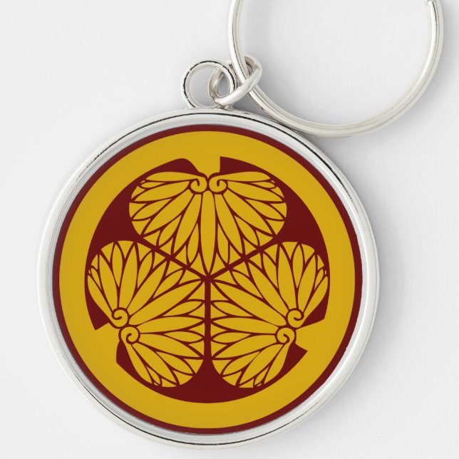Clan Tokugawa Crest (Kamon) Keychain (Front)