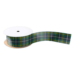 Clan Turnbull Hunting Tartan Scottish Plaid Satin Ribbon