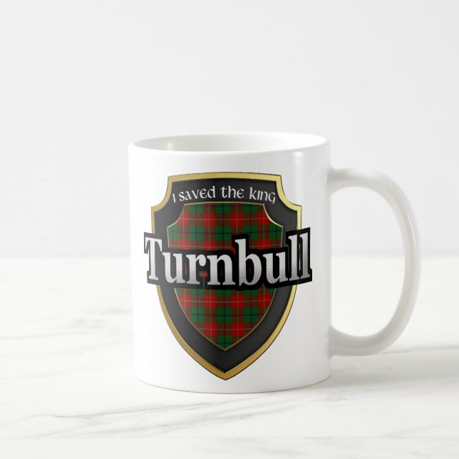 Clan Turnbull Scottish Dynasty Tartan Mugs Cups (Right)