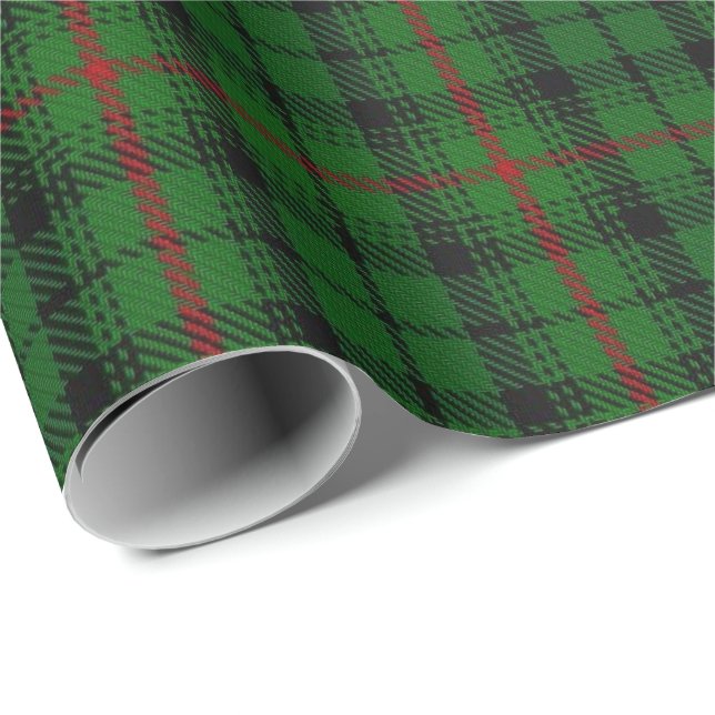 Clan Urquhart Scottish Tartan Wrapping Paper (Roll Corner)