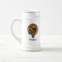 Clan Wallace Crest Beer Stein
