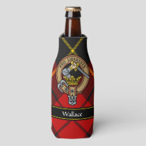Clan Wallace Crest Bottle Cooler