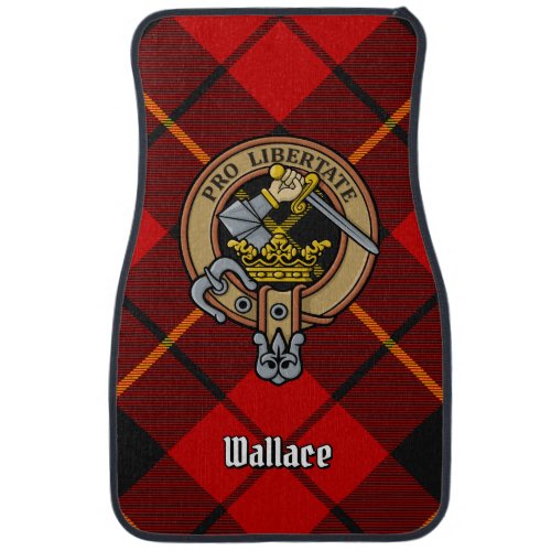 Clan Wallace Crest Car Floor Mat