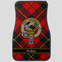Clan Wallace Crest Car Floor Mat