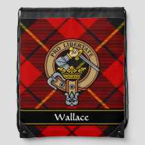 Clan Wallace Crest Drawstring Bag