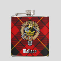 Clan Wallace Crest Flask