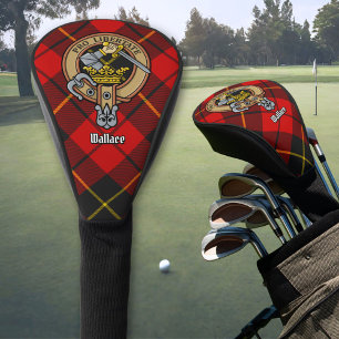 Clan Wallace Crest Golf Head Cover