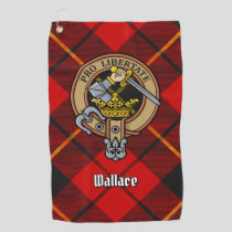 Clan Wallace Crest Golf Towel