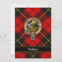 Clan Wallace Crest Invitation