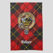 Clan Wallace Crest Kitchen Towel