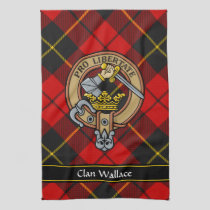 Clan Wallace Crest Kitchen Towel