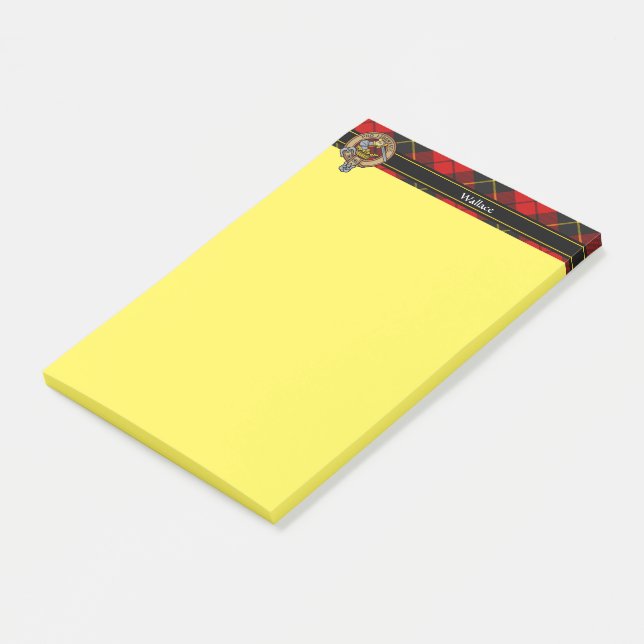 Clan Wallace Crest Notes (Angled)