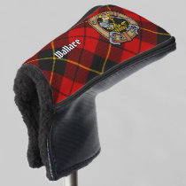 Clan Wallace Crest over Tartan Golf Head Cover