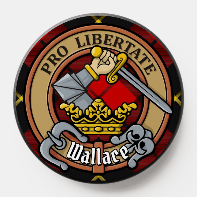 Clan Wallace Crest PopSocket (Popsocket)