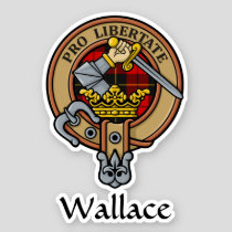Clan Wallace Crest Sticker