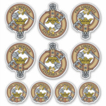Clan Wallace Crest Sticker Set