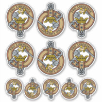 Clan Wallace Crest Sticker Set