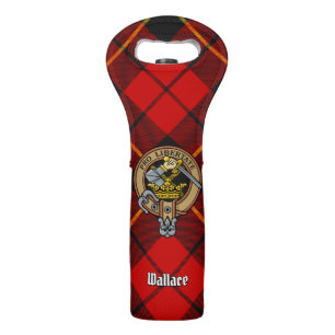 Clan Wallace Crest Wine Bag