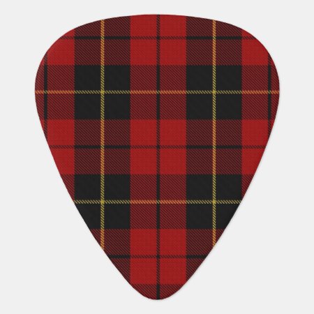 Clan Wallace Sounds Of Scotland Tartan Guitar Pick
