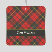 Clan Wallace Tartan Air Freshener