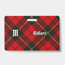 Clan Wallace Tartan Badge