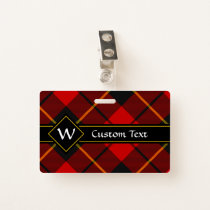 Clan Wallace Tartan Badge