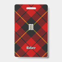 Clan Wallace Tartan Badge
