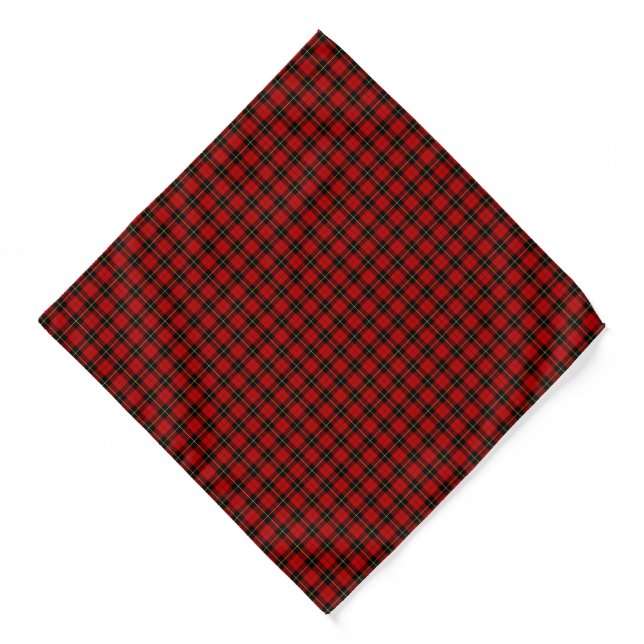 Clan Wallace Tartan Bandana (Front)
