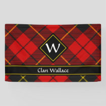 Clan Wallace Tartan Banner
