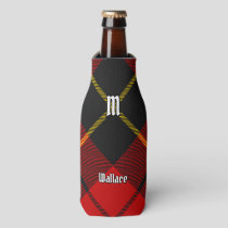 Clan Wallace Tartan Bottle Cooler