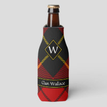Clan Wallace Tartan Bottle Cooler