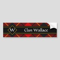 Clan Wallace Tartan Bumper Sticker