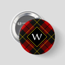 Clan Wallace Tartan Button