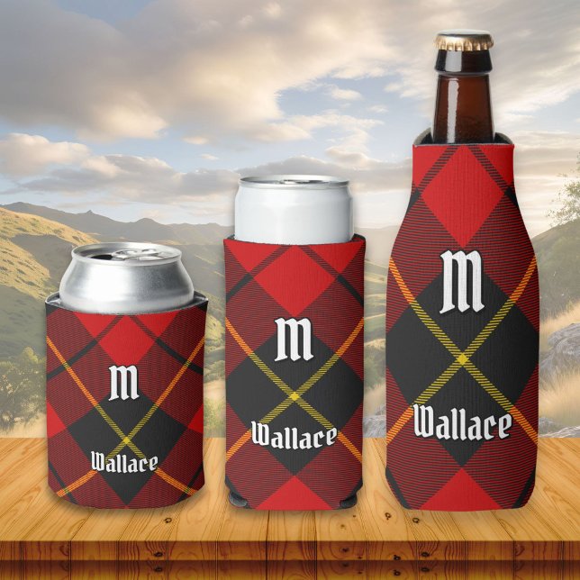 Clan Wallace Tartan Can Cooler (Creator Uploaded)