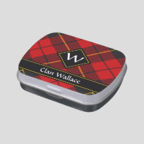 Clan Wallace Tartan Candy Tin