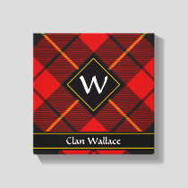 Clan Wallace Tartan Canvas Print
