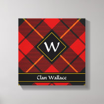 Clan Wallace Tartan Canvas Print