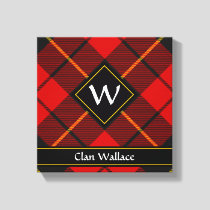 Clan Wallace Tartan Canvas Print